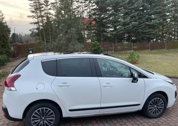 Peugeot 3008 cena 46990 przebieg: 91350, rok produkcji 2016 z Chodzież małe 106